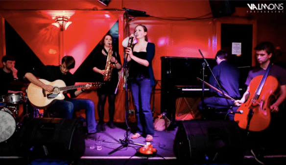 More Ice and Honey on stage at Charlie Wright's